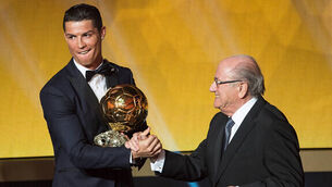 I want to be remembered as an all-time great, declares Cristiano&nbsp;Ronaldo&nbsp;at FIFA ceremony