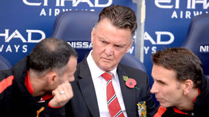 Louis Van Gaal blasts rumours of rift with Ryan Giggs