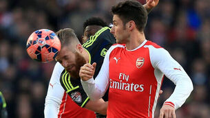 Giroud inspired Gunners have eyes on cup