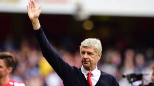 A final message for Wenger from Theo Walcott and Jack Wilshere