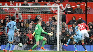 Manchester United kings again as Man City feel the blues