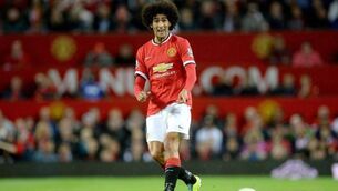 Louis van Gaal: Marouane Fellaini undroppable