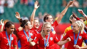 Blatter inspired by England women