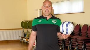 Simon Baker: &lsquo;It&rsquo;s the same principle: you&rsquo;ve got to get the ball into the back of the net&rsquo;