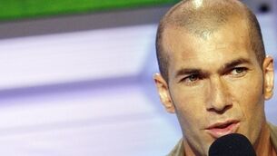 Zidane: I&rsquo;d have loved Real challenge but it wasn&rsquo;t my time