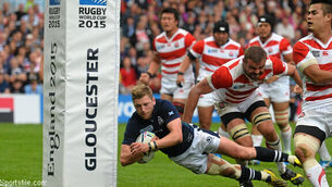 Four-day turnaround too much for Japan as Scotland make winning start