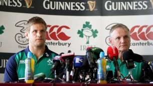 Joe Schmidt gets down to business