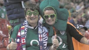 VIDEO & GALLERY: Fan frenzy fuels Irish invasion of Cardiff