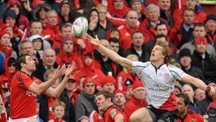 Andrew Trimble out for rest of season