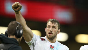 Chris Robshaw on course to lead England at World Cup after stirring Cardiff display