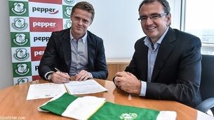 Damien Duff will be at home with Shamrock Rovers