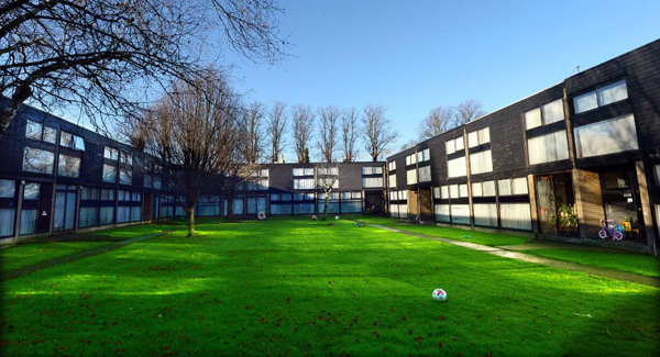 Sixties architecture at Blackrock's Dundanion Court
