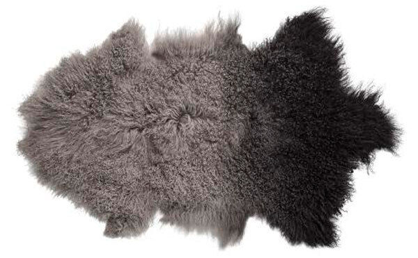 1. All that crisp surfacing needs texture to succeed. This dense Mongolian sheepskin is sheer luxury underfoot or over a chair back. €341, Amara. John Rocha has some cushions at Debenhams in the same colour at €75.