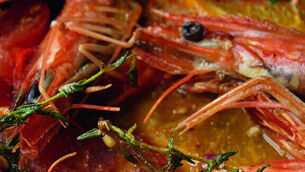 Darina Allen: Honey & Co Prawns in Orange, Tomato and Cardamom