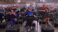 This 40 treadmills, 1 dance routine video will make you want to hit the gym right now