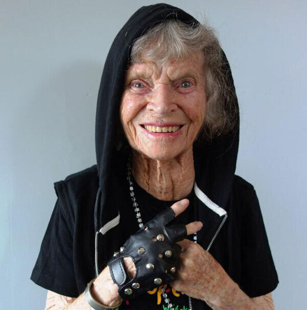 At 96, Maynie Thompson, aka Quick, is the oldest member of the Hip Operation Crew.