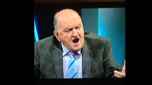 VIDEO: George Hook blows his top over TV3 line of questioning