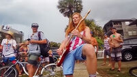 American wearing stars and strips arrested on 4th of July for playing national anthem loudly
