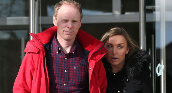 Jeremy Dixon with his wife Sue at an earlier hearing. Pictures: Courtpix