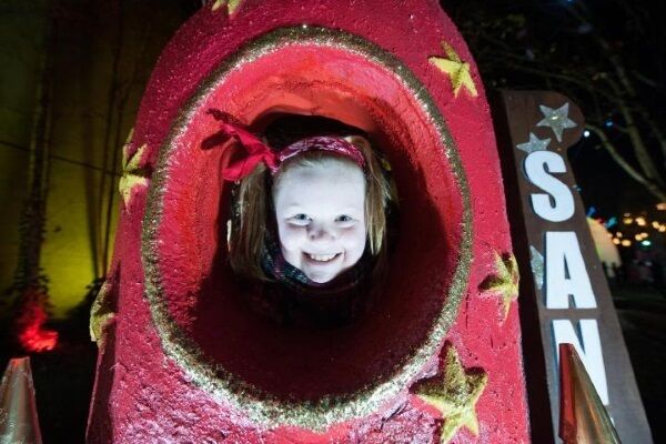 Pictured experiencing the magic of Chrismas in Cork is Aoife Reilly from Youghal. Picture: John Allen