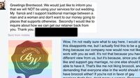 This photographer gave the best reply to an anti-gay marriage client