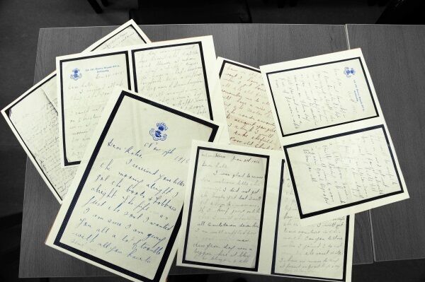 Some of Peter Mooney’s letters to his sister Kate which were studied by the St Angela’s transition year history class. Some of Peter Mooney’s letters to his sister Kate which were studied by the St Angela’s transition year history class.