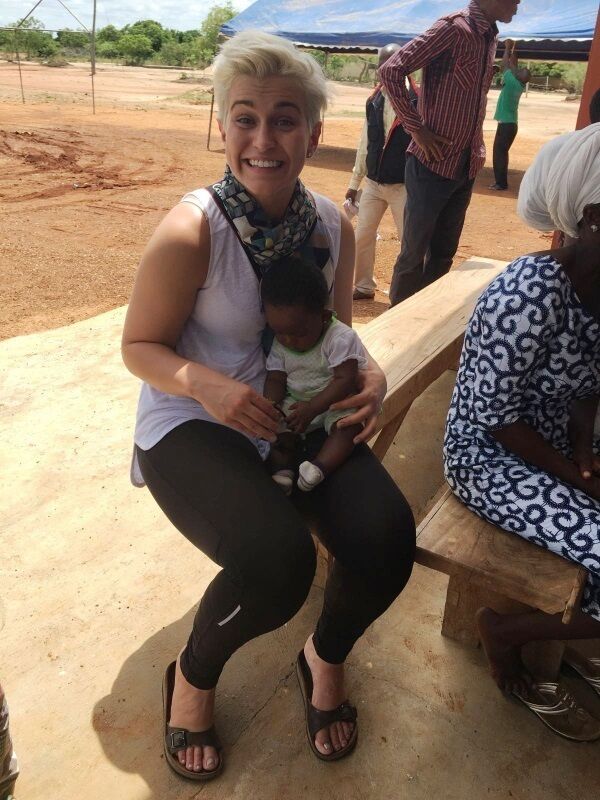 Former Rose of Tralee Maria Walsh in Ghana with Plan International Ireland Former Rose of Tralee Maria Walsh in Ghana with Plan International Ireland