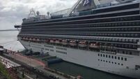 See the Caribbean Princess docked in Cobh