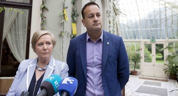Frances Fitzgerald and Leo Varadkar