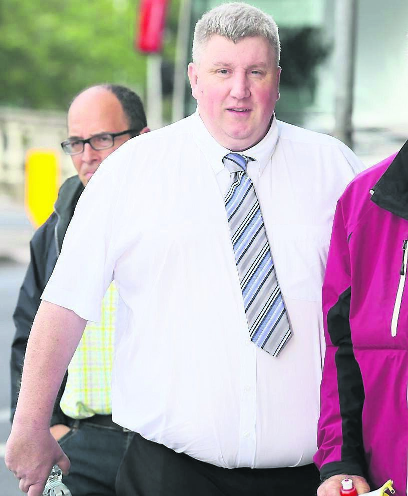 Alan Muddiman, of Rinawade Green, Leixlip Manor, Leixlip, Co Kildare, at the Four Courts during a High Court action for damages taken by John Rice against him. Alan Muddiman, of Rinawade Green, Leixlip Manor, Leixlip, Co Kildare, at the Four Courts during a High Court action for damages taken by John Rice against him.
