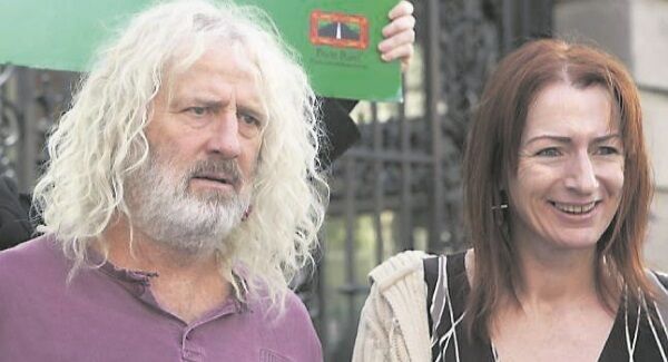 Mick Wallace and Clare Daly