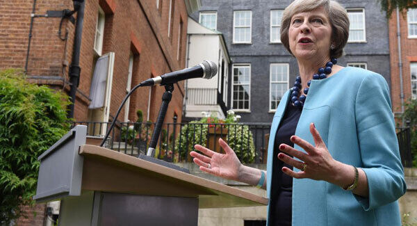 Theresa May.