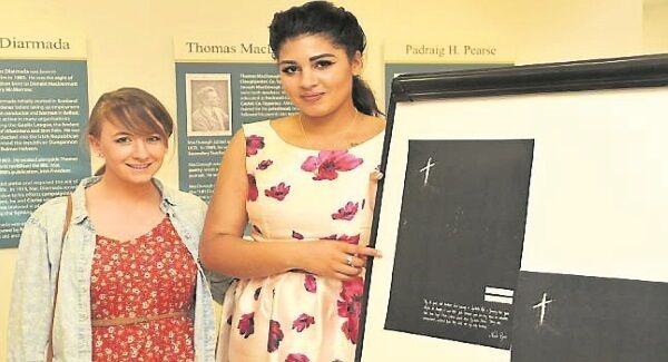 Aoife Fraser at the launch of a drugs awareness campaign by Nicole Ryan. Picture: Des Barry