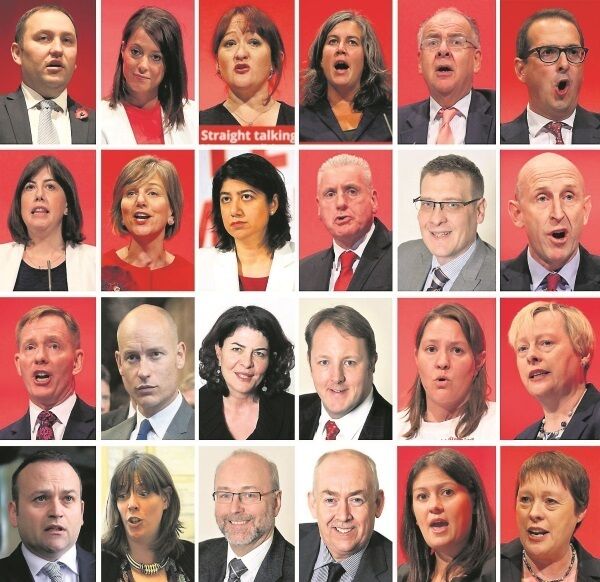 File photos of members of Jeremy Corbyn’s shadow cabinet who have resigned (top row, left to right) Ian Murray, Gloria De Piero, Kerry McCarthy, Heidi Alexander, and Lord Falconer, Owen Smith (second row, left to right) Lucy Powell, Lilian Greenwood, Seema Malhotra, Vernon Coaker and Karl Turner, John Healey, (third row left to right) Chris Bryant, Stephen Kinnock, Diana Johnson, Toby Perkins, Anna Turley, Angela Eagle (bottom row left to right) Neil Coyle, Jess Phillips, Alex Cunningham, Wayne David, Lisa Nandy and Maria Eagle