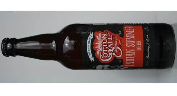 Beer of the week: Cotton Ball Indian Summer Beer, 4.7% ABV; 500ml — €3.99