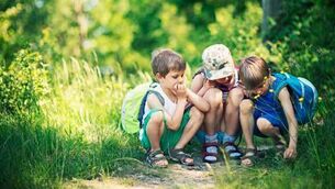 Giving children the opportunity to explore is an important first step to their independence