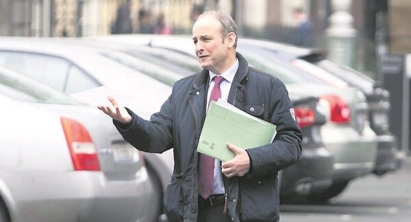 Fianna Fáil leader Micheál Martin at Leinster House yesterday. His front bench selection could be key to future cabinets. Picture: Gareth Chaney Collins
