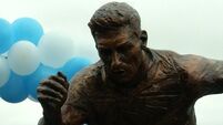 Lionel Messi immortalised in bronze statue