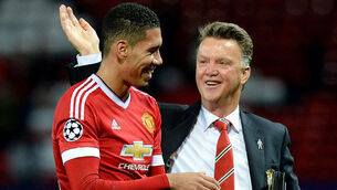 Louis van Gaal hails ‘leader’ Chris Smalling
