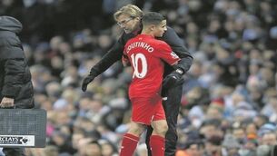 Future can be great for Liverpool says star man Coutinho