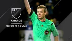 Corkman Alan Kelly 'honoured' to be named top soccer referee in America 