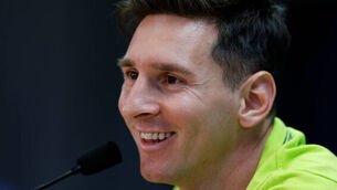 Lionel Messi fires double as Barcelona control derby