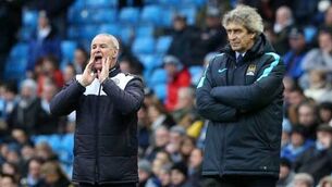 Manuel Pellegrini happy to avoid Barcelona in Champions League
