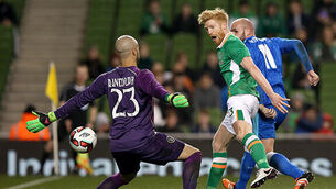 John O’Shea frustrated as Slovakia show up defensive deficiencies