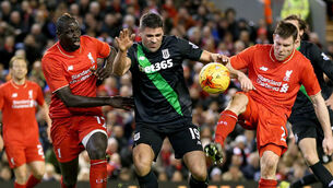 Liverpool v Stoke City - Capital One Cup - Semi Final - Second Leg - Anfield