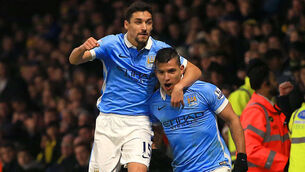 Watford v Manchester City - Barclays Premier League - Vicarage Road