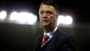 Louis Van Gaal forced to pin blame for defeat on Murphy’s Law