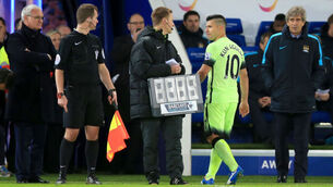 Leicester City v Manchester City - Barclays Premier League - King Power Stadium