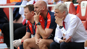 Arsene Wenger targets consolation of finishing second