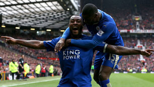 Manchester United v Leicester City - Barclays Premier League - Old Trafford